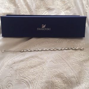 Swarovski silver talesia bracelet